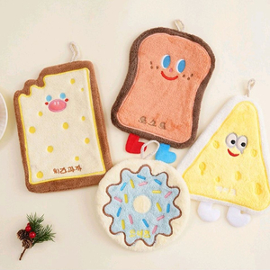 귀여운 캐릭터 주방타올 4종 세트