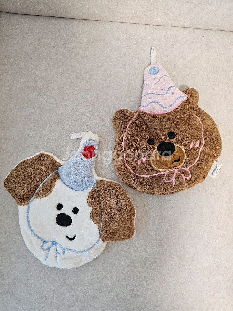 곰돌이 주방핸드타올 2종 세트--0