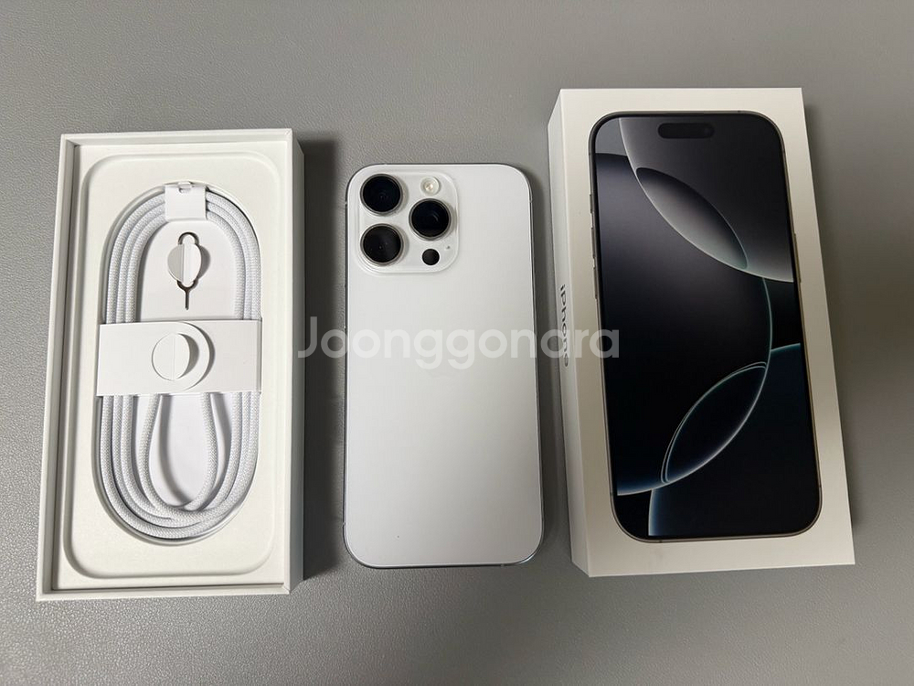 아이폰 16 Pro 256GB 화이트 티타늄--15