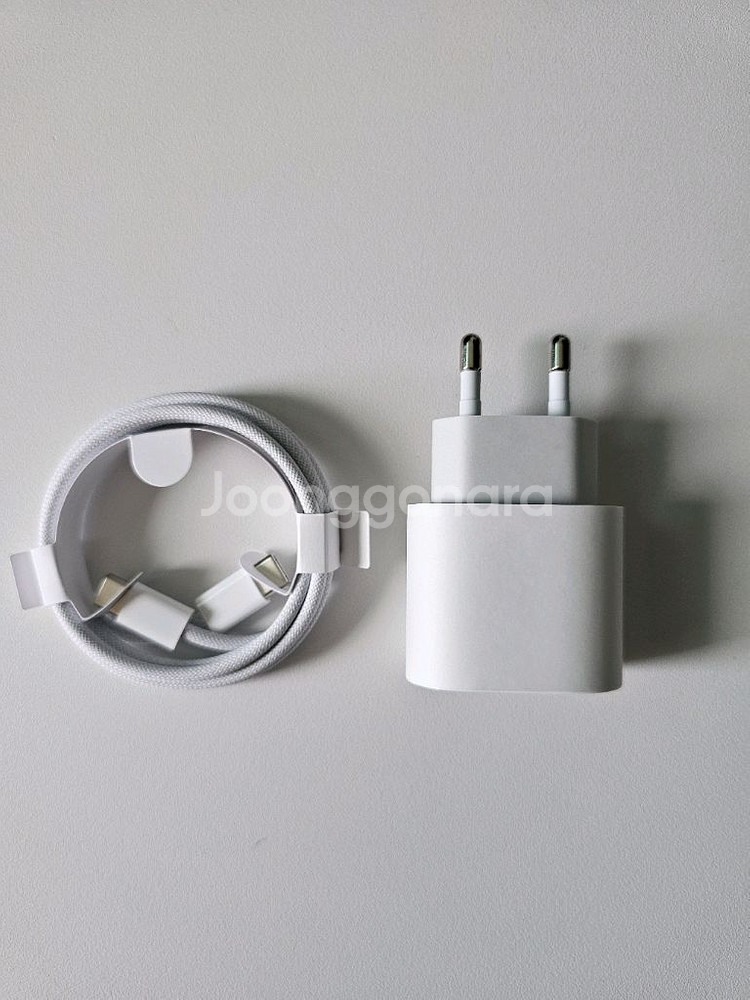 애플 USB-C 20W 충전기 + CtoC 케이블 신품--0