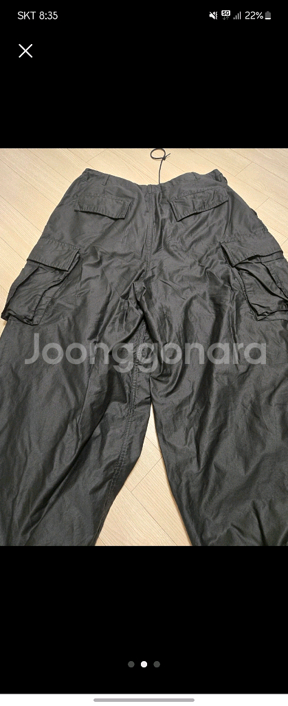 니들스 HD BDU 팬츠 블랙 XL--1