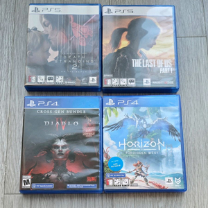 PS4 / PS5 게임 타이틀5개