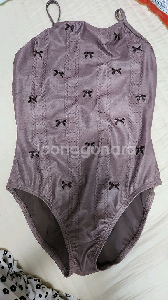 후그 향수 여성수영복 미들컷 XL+수모WSA223--1