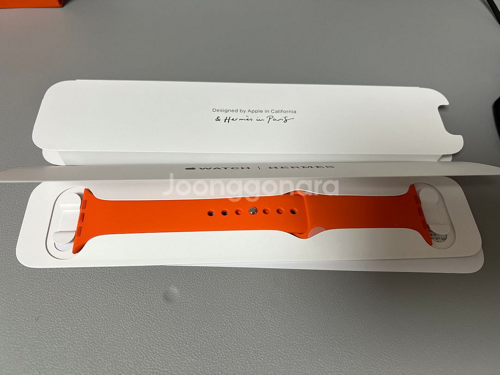 에르메스 애플워치 오랑쥬 스트랩 46mm--0