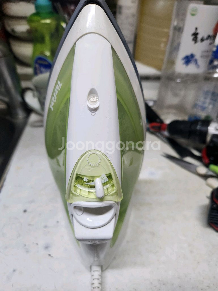 테팔 뉴프리마글리스 열판 강력스팀다리미 FV2215 판--2