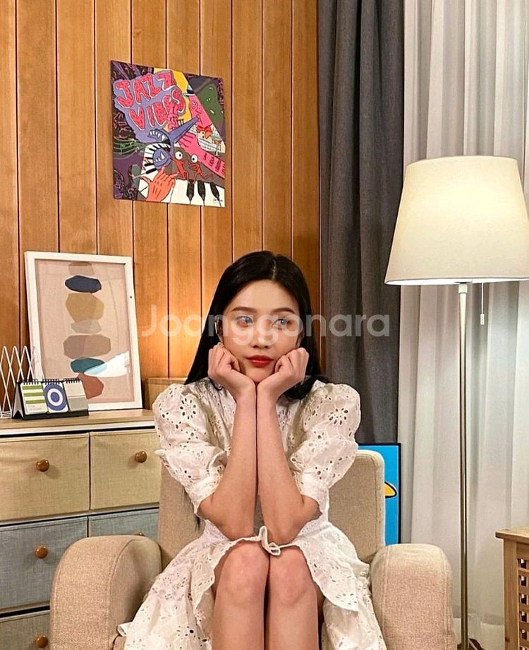 마쥬 maje 아일렛 퍼프 원피스 38--2