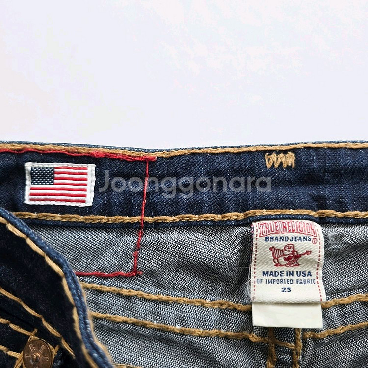 트루릴리전 청바지 미국 스판 사이즈25 R2045--5