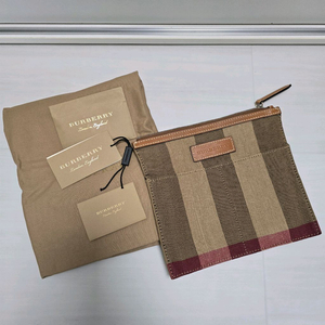 버버리 호보백 파우치 정품