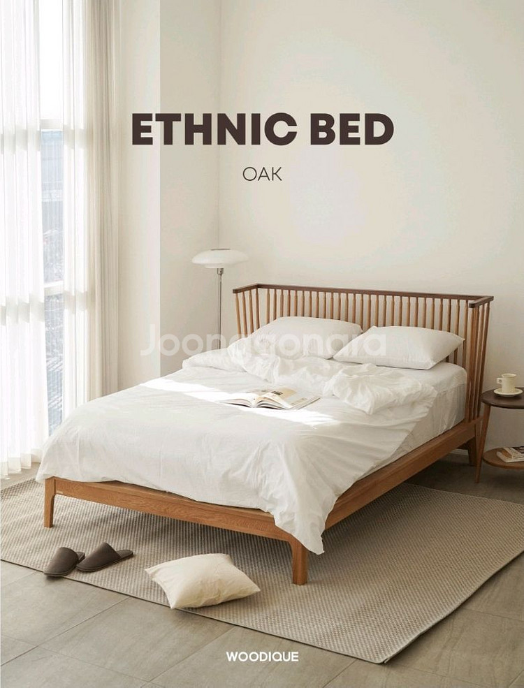 우디크 에스닉 침대 프레임(EK)--1
