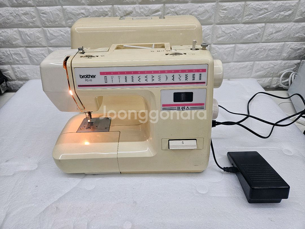 브라더 미싱 PC-15 입니다--0