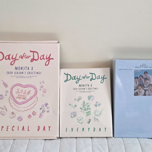 몬스타엑스 22,24 미개봉 시즌그리팅 이미지