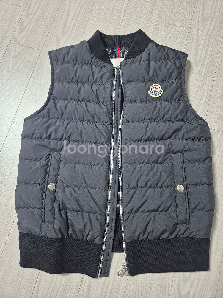 몽클레어 조끼 여성용키즈--0