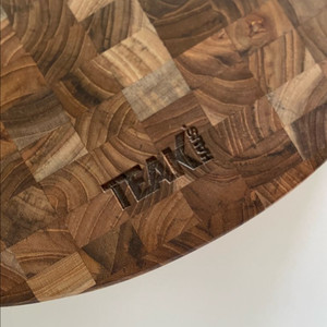 TEAKHAUS 엔드 그레인 도마+오일(미사용/새제품)