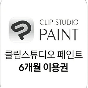 클립스튜디오 페인트 6개월 이용권 팝니다.