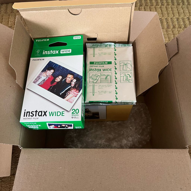 인스탁스 와이드400 + 필름 18매--1