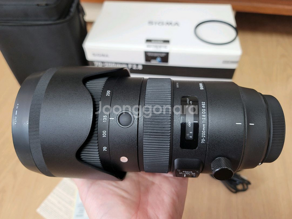 시그마 S 70-200mm 캐논 ef 렌즈 시그마독--1