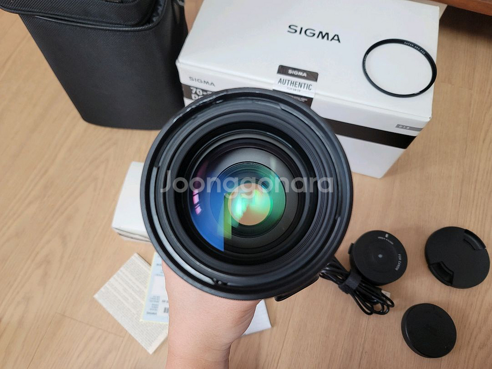 시그마 S 70-200mm 캐논 ef 렌즈 시그마독--4