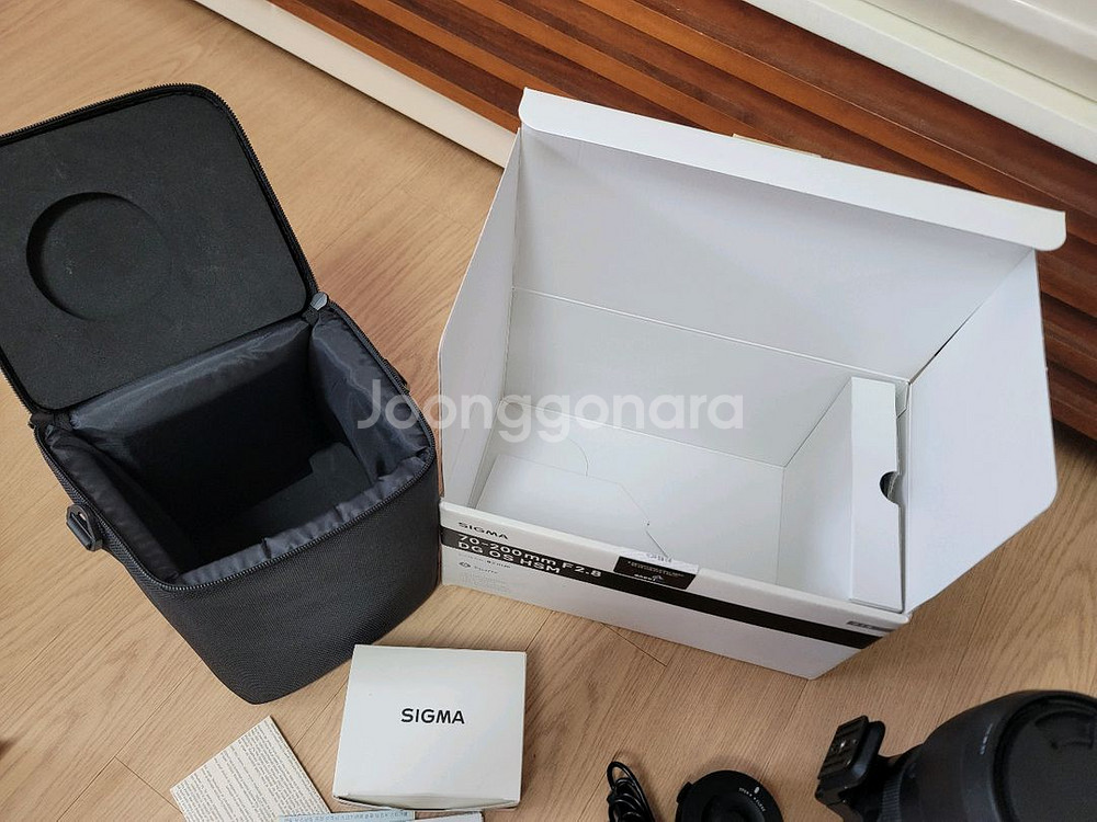 시그마 S 70-200mm 캐논 ef 렌즈 시그마독--6
