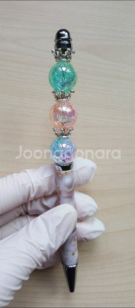 크랙 구슬 비즈--1