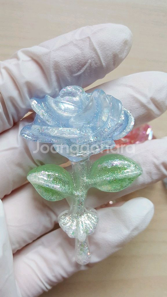 야광 줄기 장미 파츠 데코덴--3