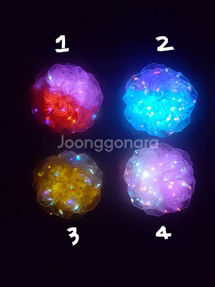 야광 벛꽃 파츠 데코덴--1