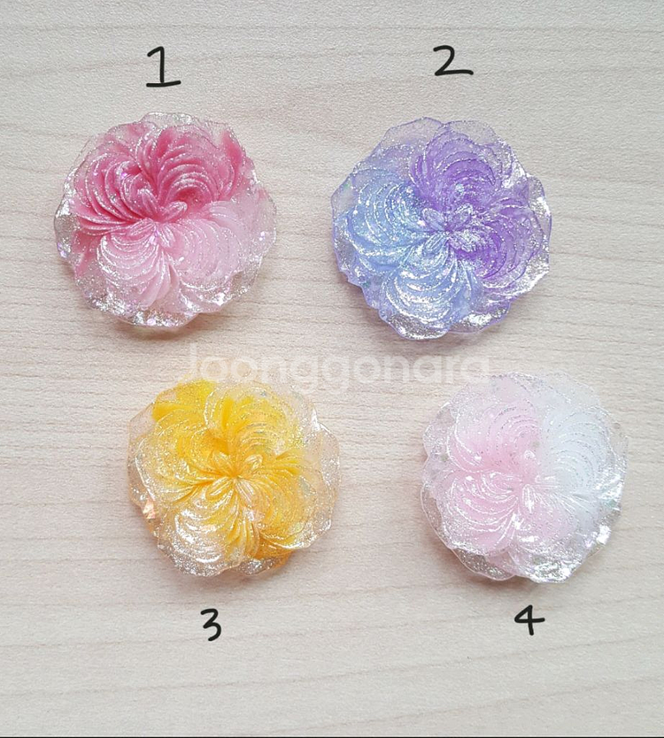 야광 벛꽃 파츠 데코덴--0