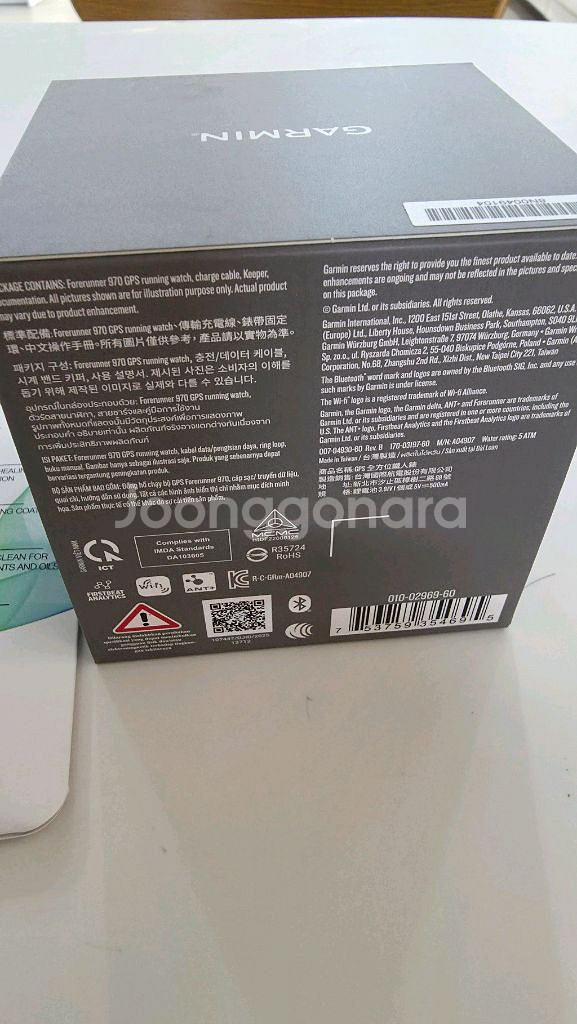 [미개봉] 가민 포러너 970 블랙--3