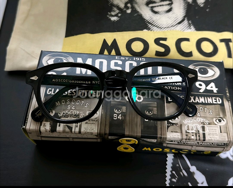 모스콧 렘토쉬 블랙 49 안경 판매합니다--1
