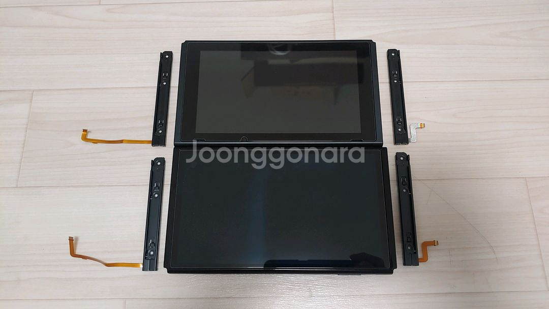 닌텐도 스위치 본체 레일 교체 수리--0