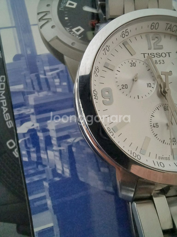 티쏘 PRC200 은판 보증서 풀구성--4