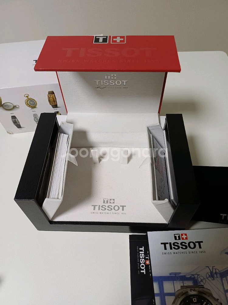 티쏘 PRC200 은판 보증서 풀구성--7