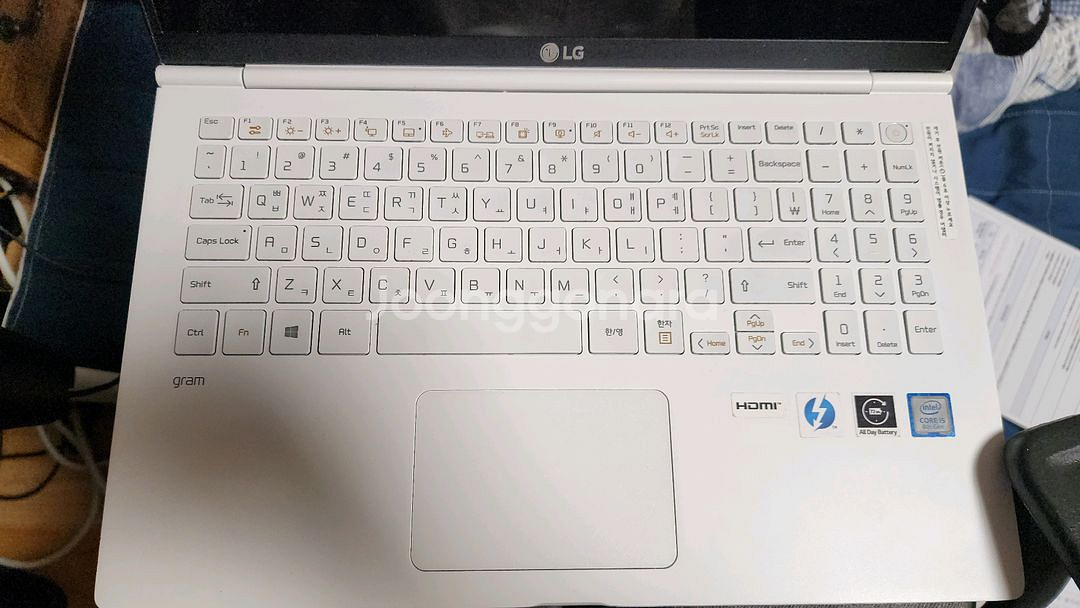 2019 LG 그램 I5 8기가--4