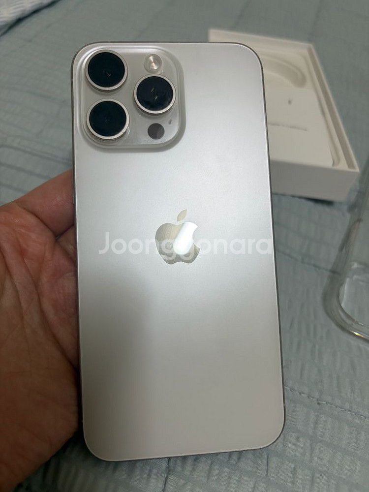 아이폰15프로맥스 512gb 화이트--0