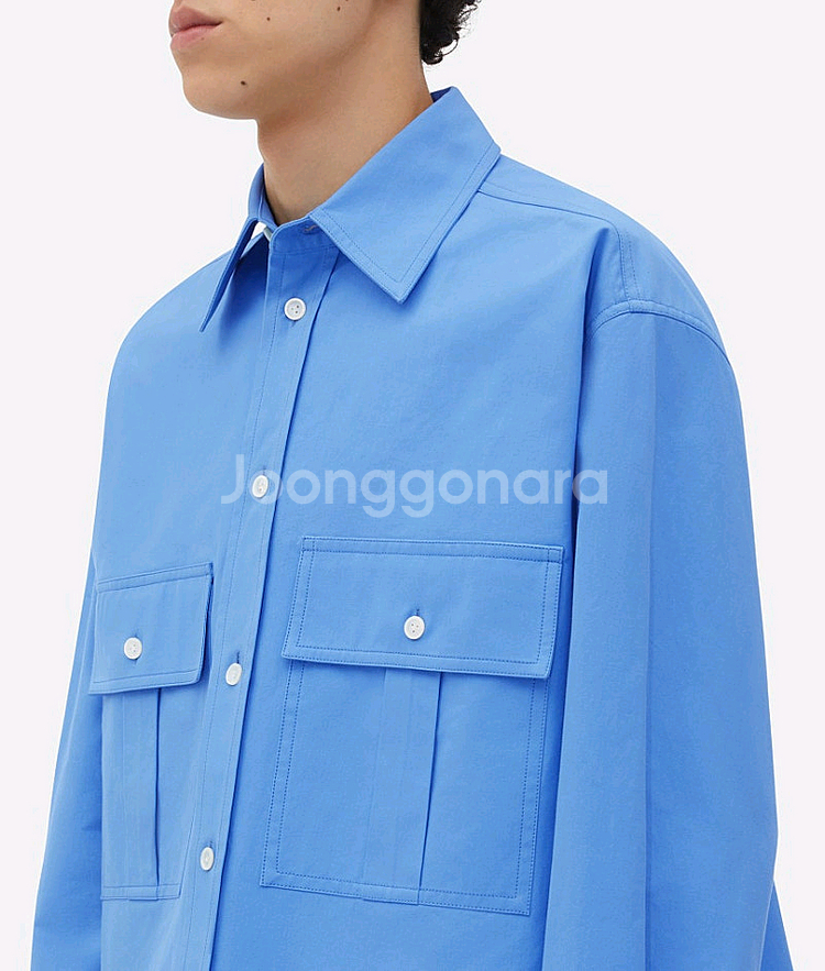 보테가베네타 24SS 더블레이어 코튼셔츠 50 사이즈--6