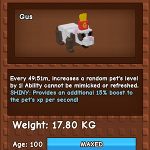 50분마다 펫 레벨 1올려주는 100레벨 페럿 판매