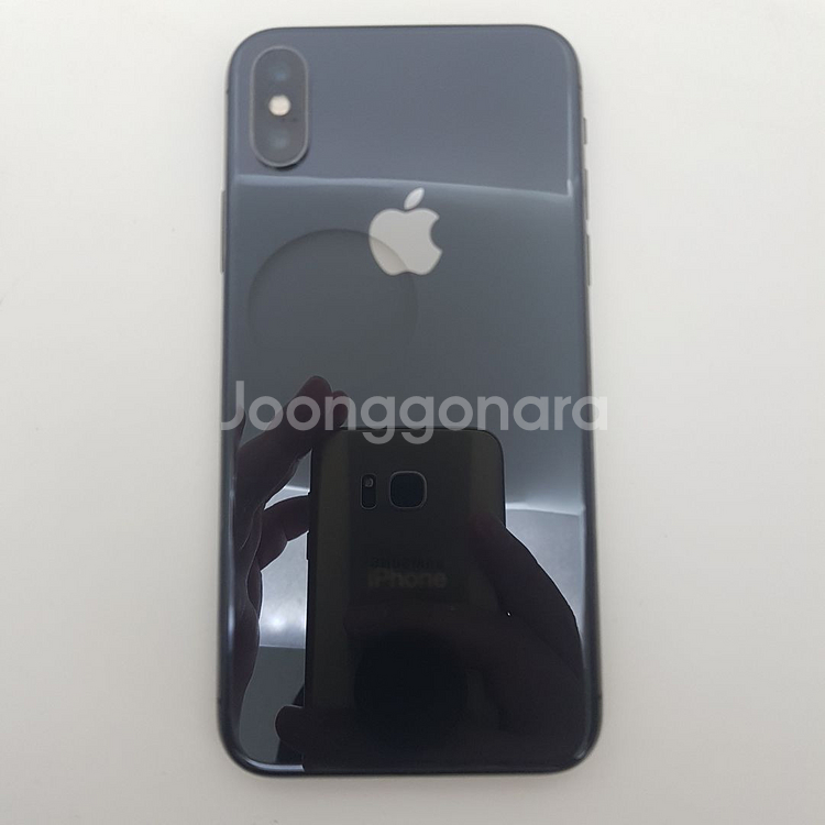 아이폰 iPhone X 블랙 64기가 100%--1