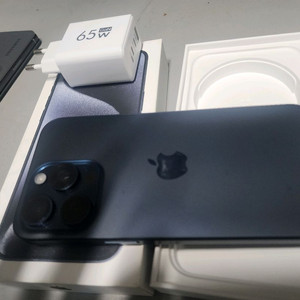 아이폰15 프로맥스 256GB 블루티타늄
