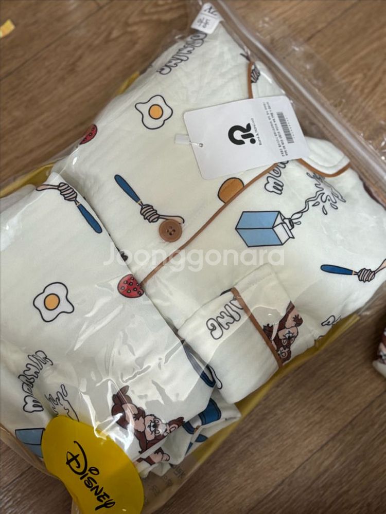 ECll 디즈니정품 칩앤데일 파자마 잠옷 키즈xl--2