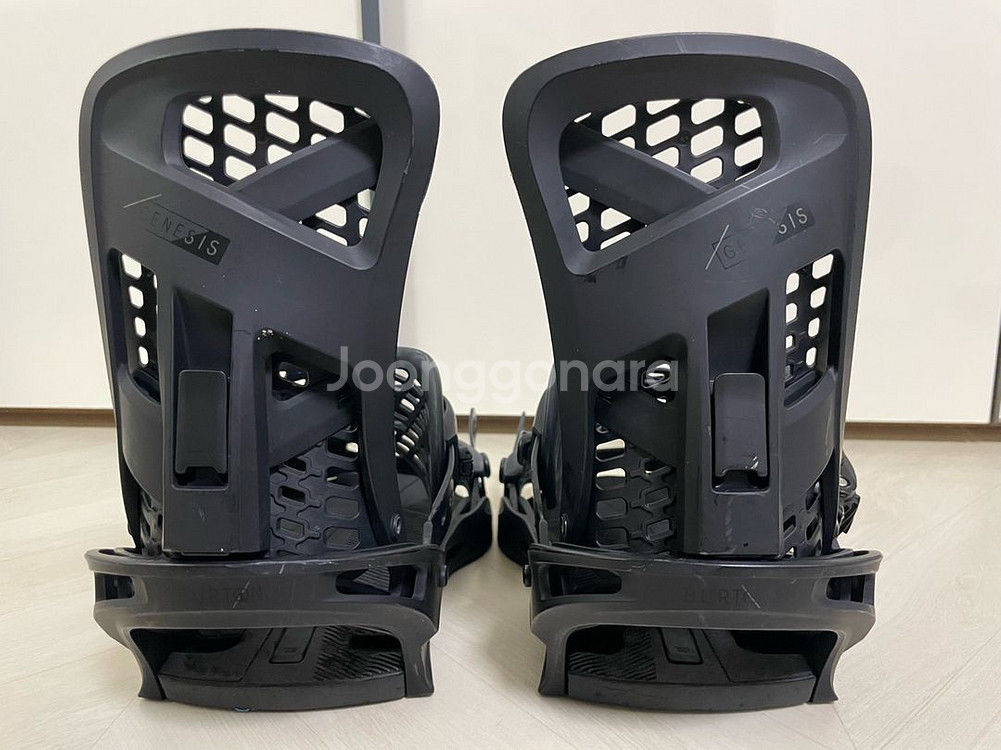 버튼 제네시스 스노우보드 바인딩 팝니다--2