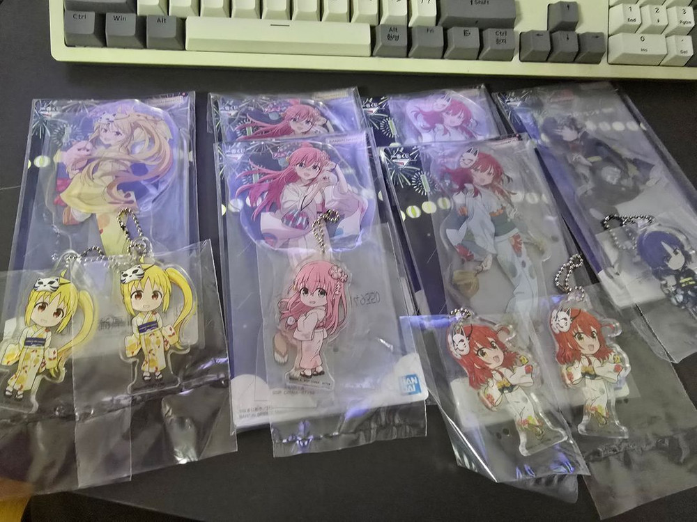 (택포) 봇치더락 이치방쿠지 vol4 피규어, 아크릴 이미지