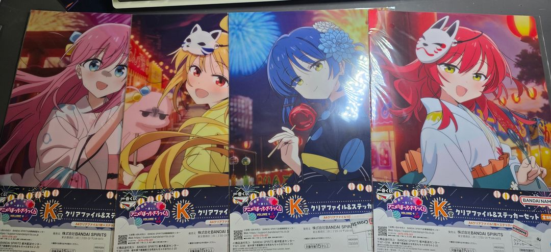 (택포) 봇치더락 이치방쿠지 vol4 피규어, 아크릴 이미지