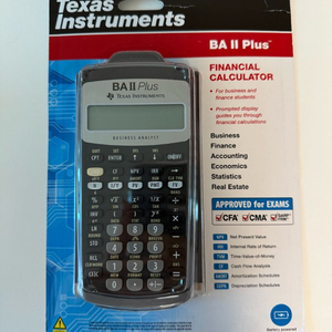 텍사스 인스트루먼트 BA II Plus 재무용계산기