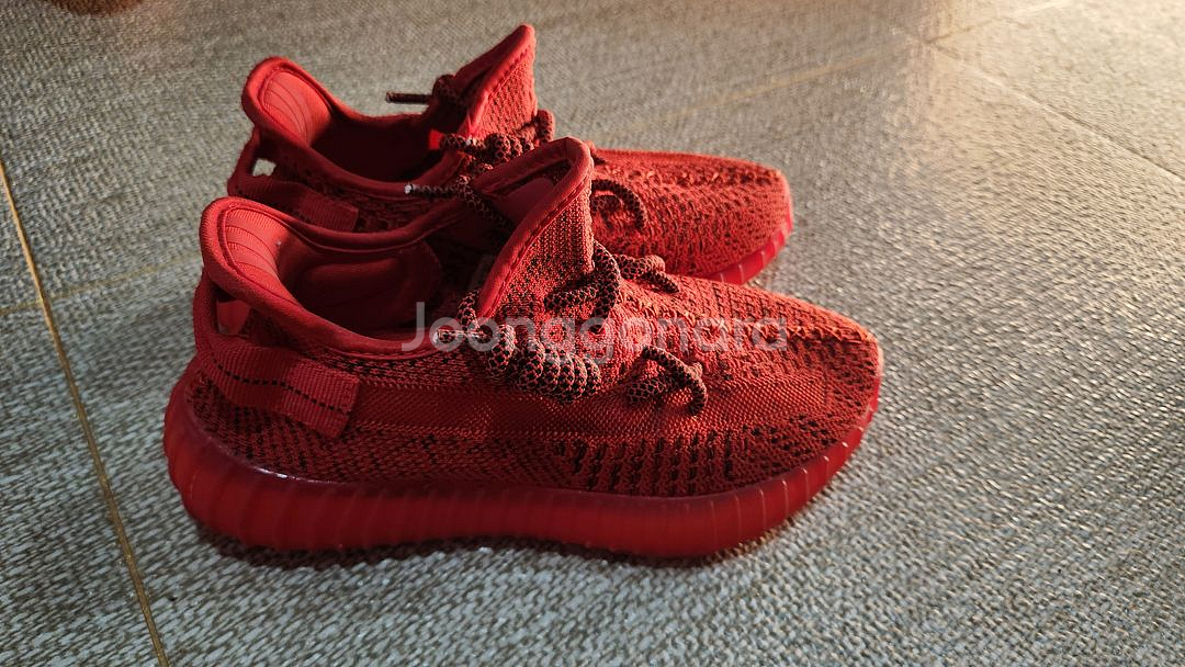 아디다스 이지부스트 350 레드(240)--1