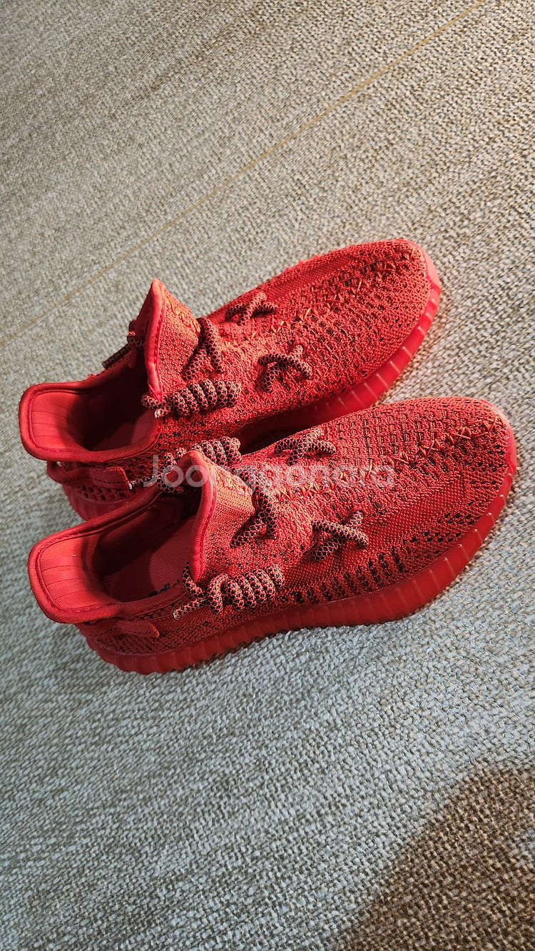 아디다스 이지부스트 350 레드(240)--7