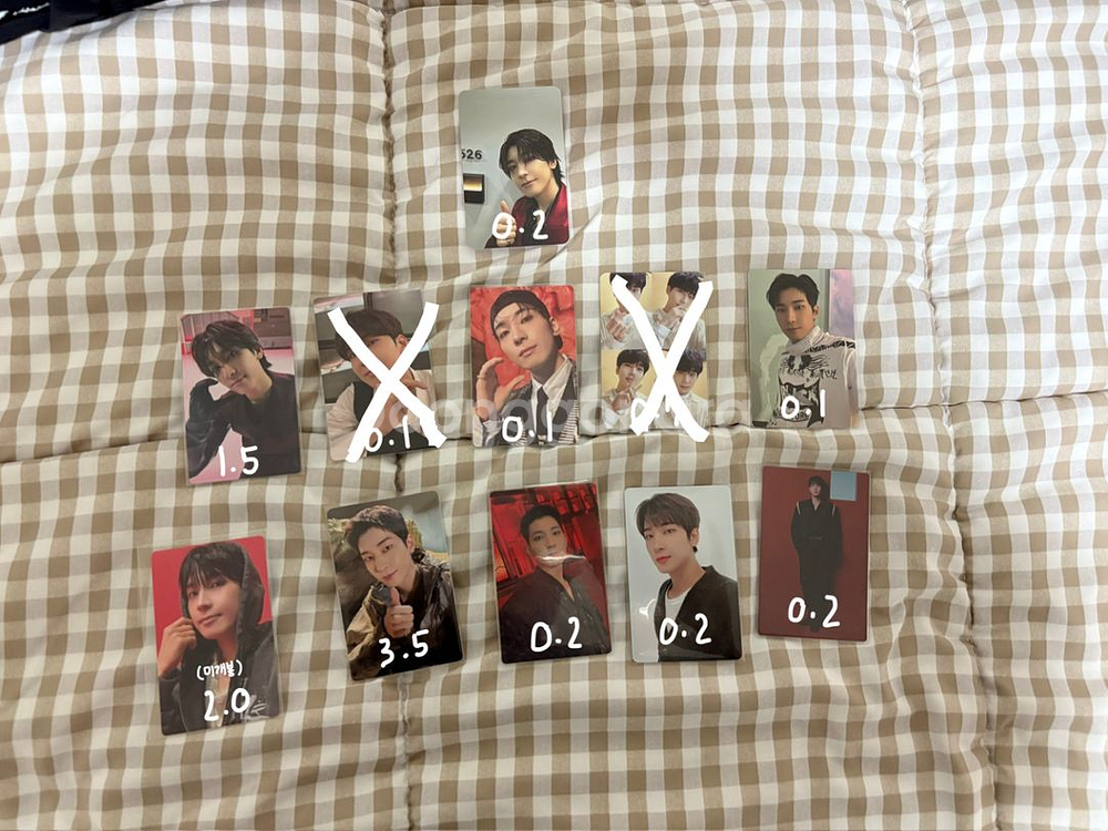 세븐틴 원우 포카 양도합니다!!--0