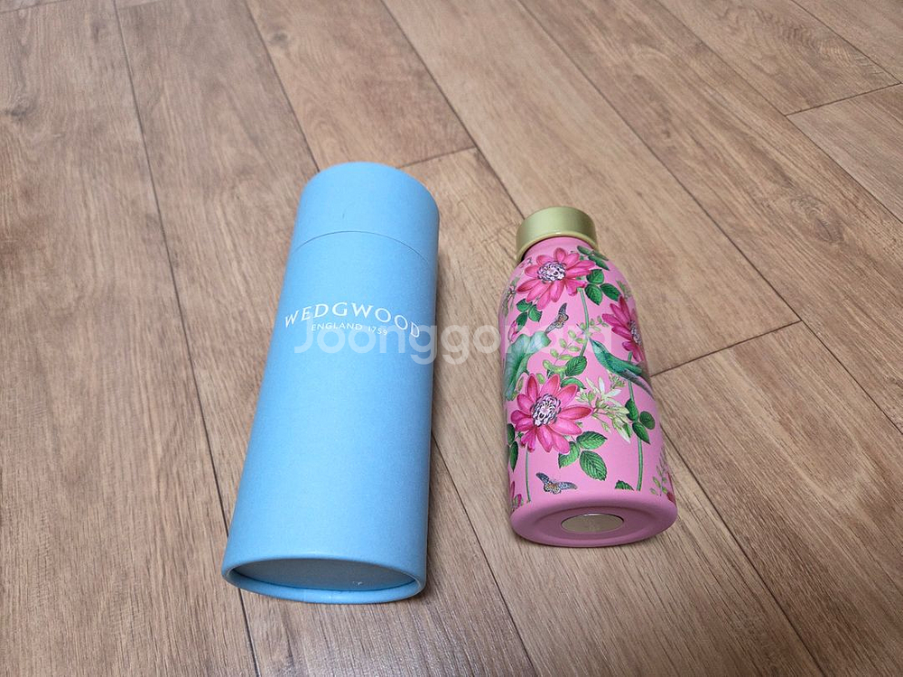 (미사용) 웨지우드 핑크로터스 텀블러 365ml--0