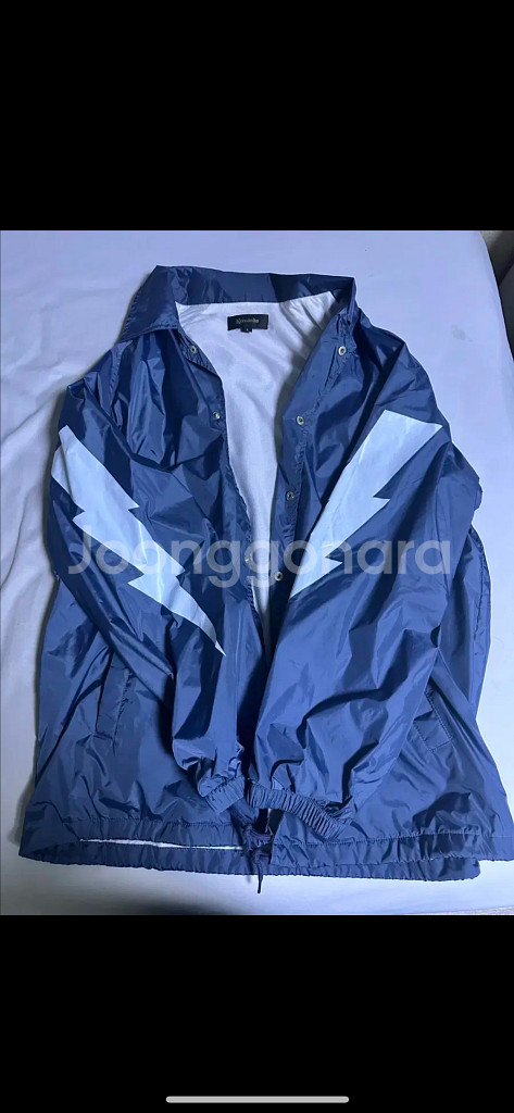 (L) RICCARDO 코치 자켓 슬레이트 블루--0