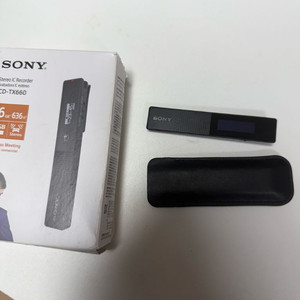 소니 tx660 보이스레코더 녹음기