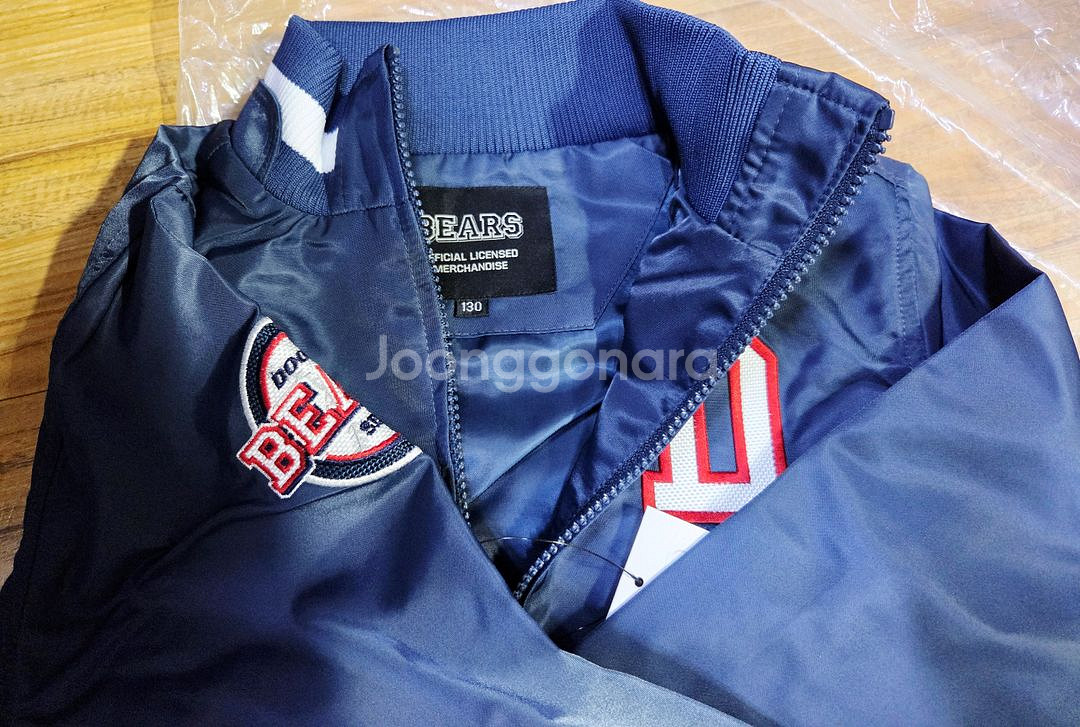 BEARS 야구 점퍼 키즈 네이비 새제품 사이즈130--3