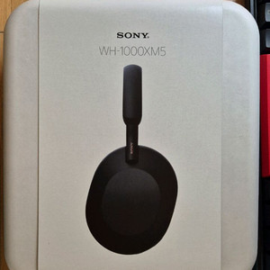 [미개봉] 소니 WH-1000XM5 헤드폰 블랙